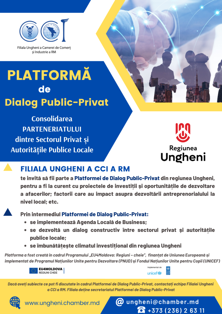 Platforma dialog p-p UNGHENI